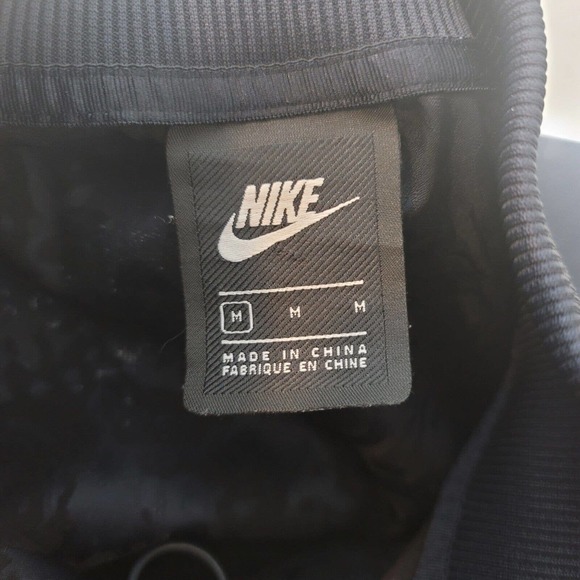 NIKE NSW Jacquard Track Blue Navy Jacket Athletic 940250-475 Womens Size Medium - Picture 7 of 8